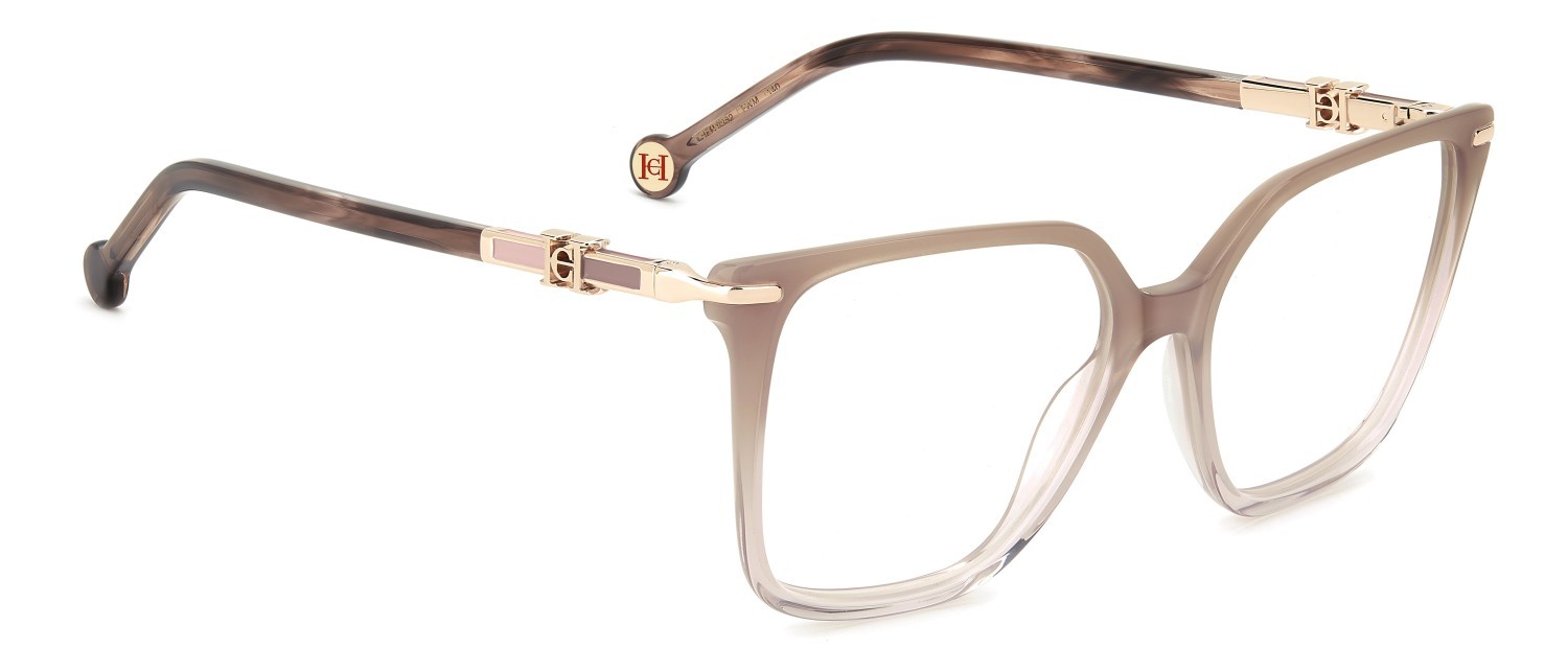 Eyeglasses Carolina Herrera Her 0382 111816 FWM color nude shape square 