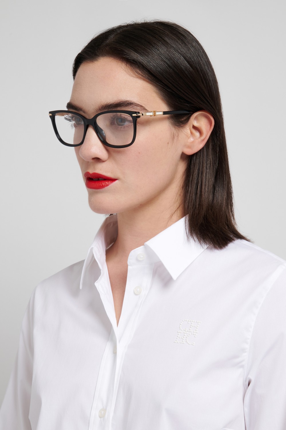 Occhiali da vista Carolina Herrera Her 0381/G 111817 807 colore black forma rettangolare 