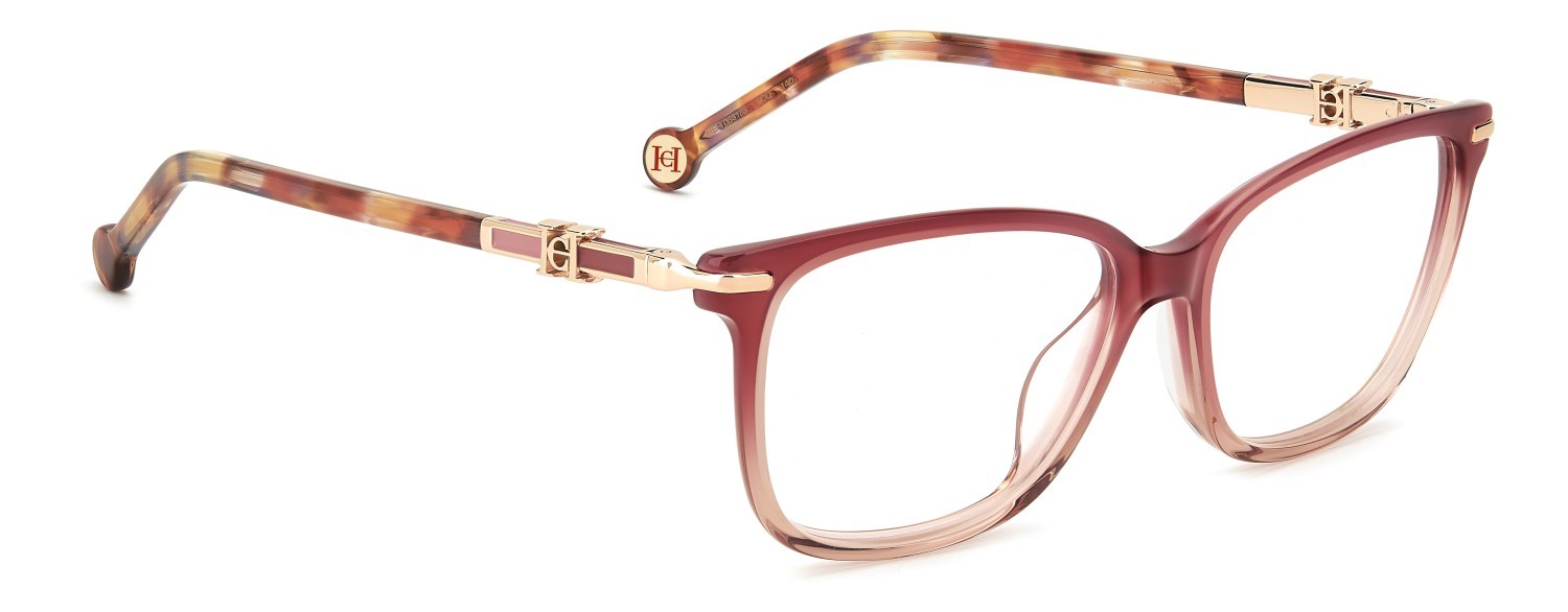 Occhiali da vista Carolina Herrera Her 0381/G 111817 8CQ colore cherry forma rettangolare 