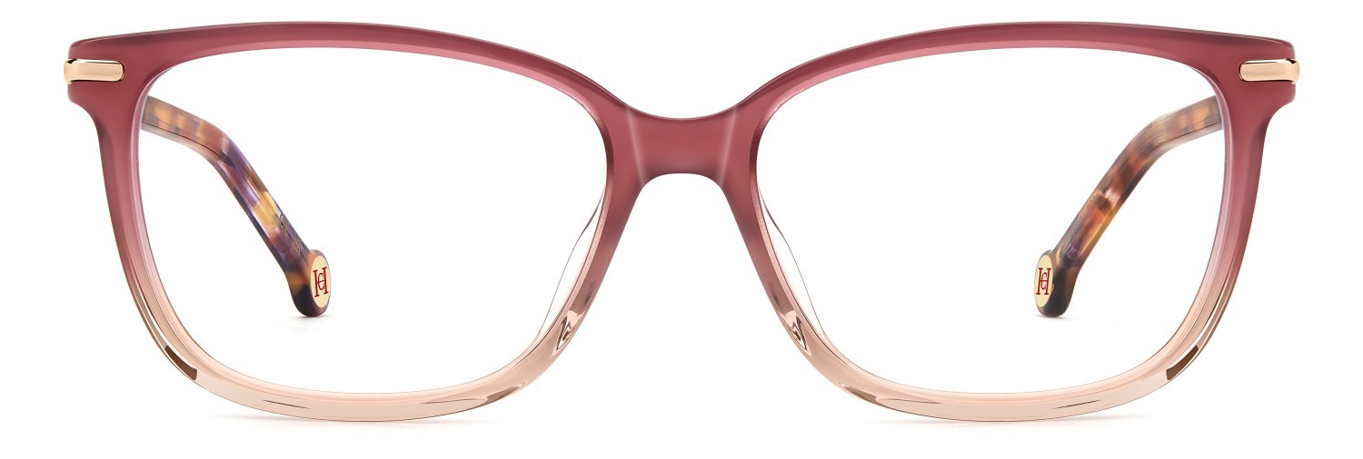 Occhiali da vista Carolina Herrera Her 0381/G 111817 8CQ colore cherry forma rettangolare 