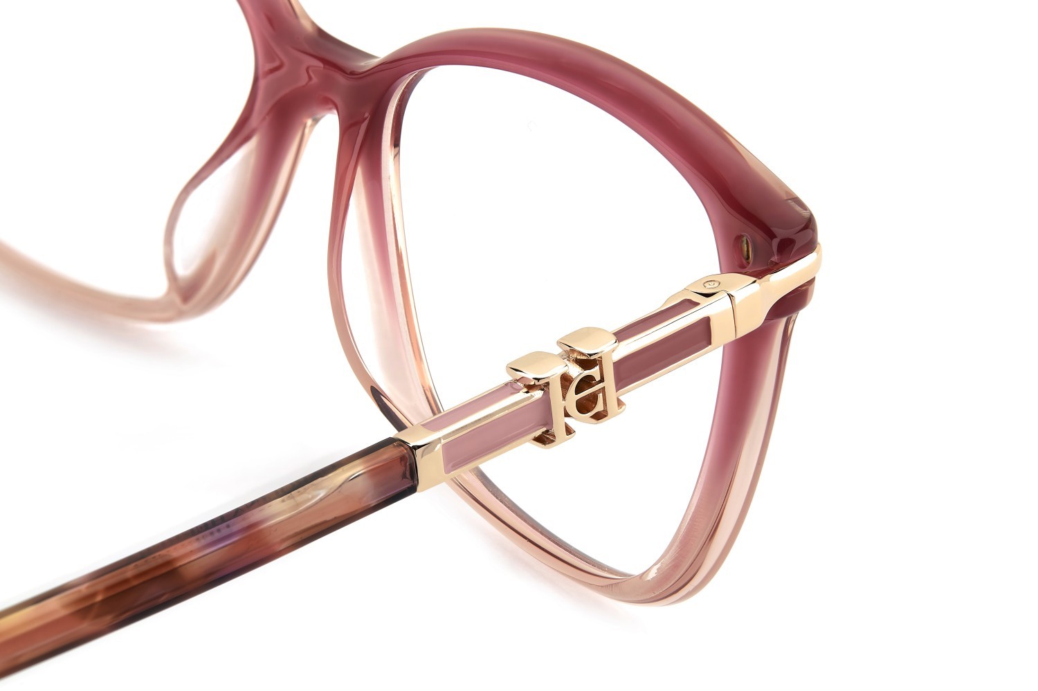 Occhiali da vista Carolina Herrera Her 0381/G 111817 8CQ colore cherry forma rettangolare 