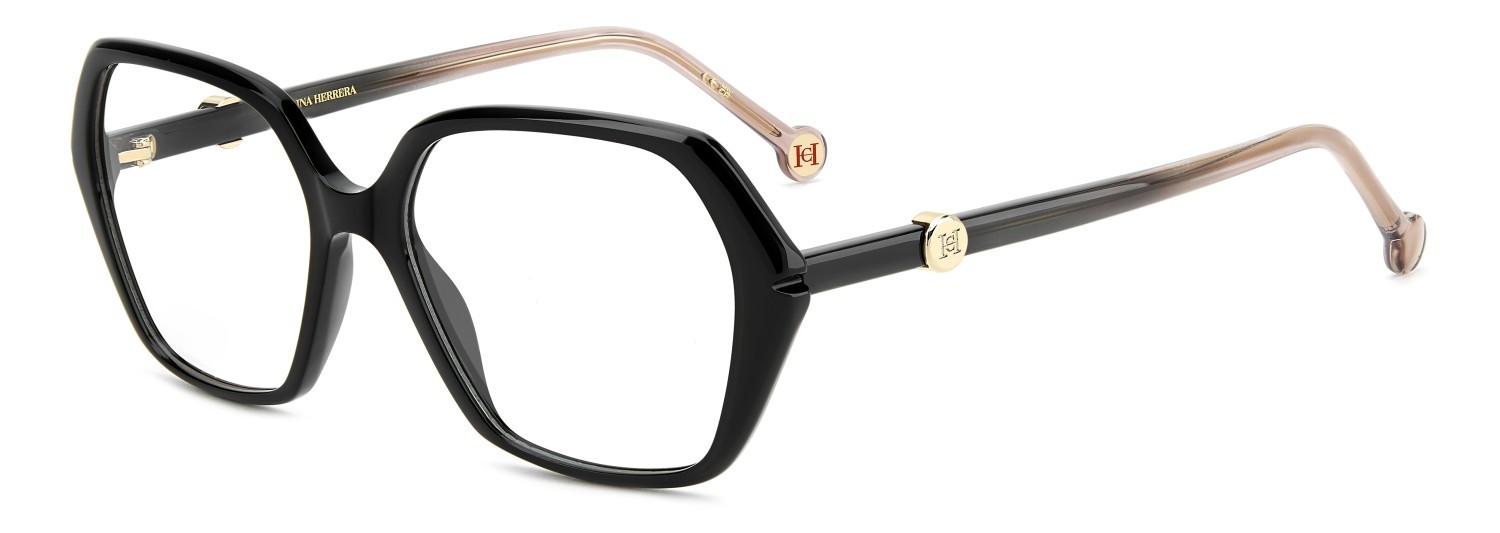 Occhiali da vista Carolina Herrera Her 0388 111838 807 colore black forma quadrato 