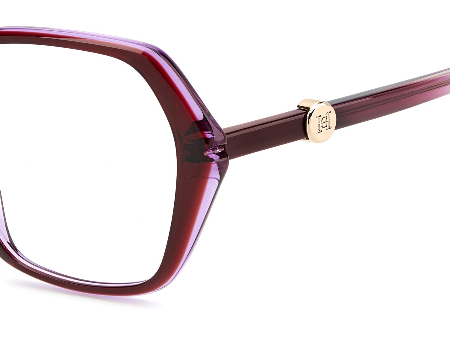Occhiali da vista Carolina Herrera Her 0388 111838 QB5 colore burgundy violet forma quadrato 