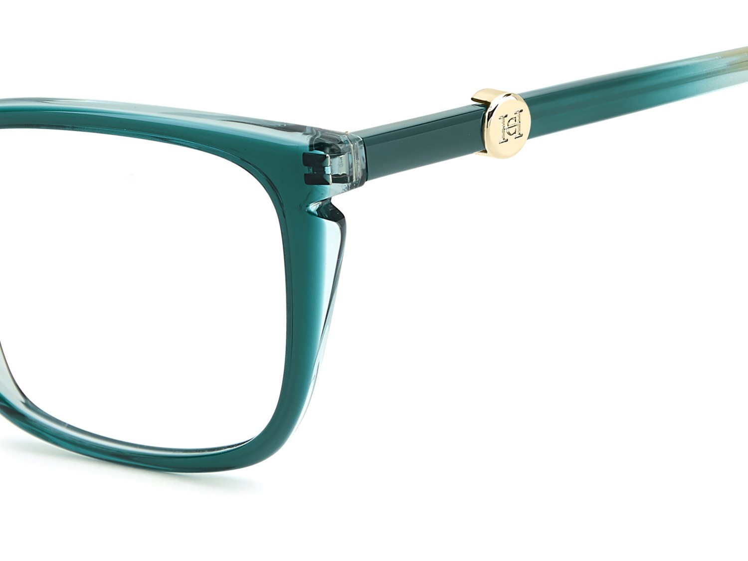Occhiali da vista Carolina Herrera Her 0387 111839 601 colore green teal forma cat eye 
