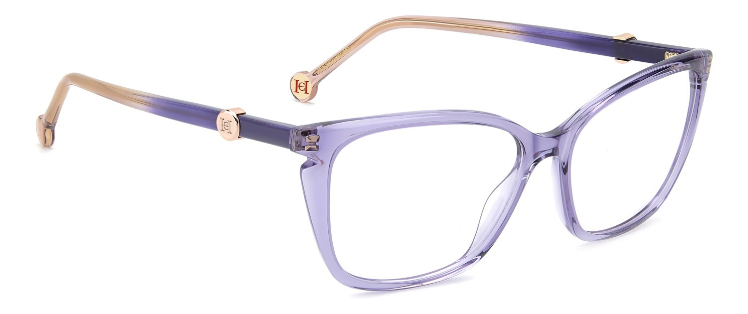 Occhiali da vista Carolina Herrera Her 0387 111839 789 colore lilac forma cat eye 