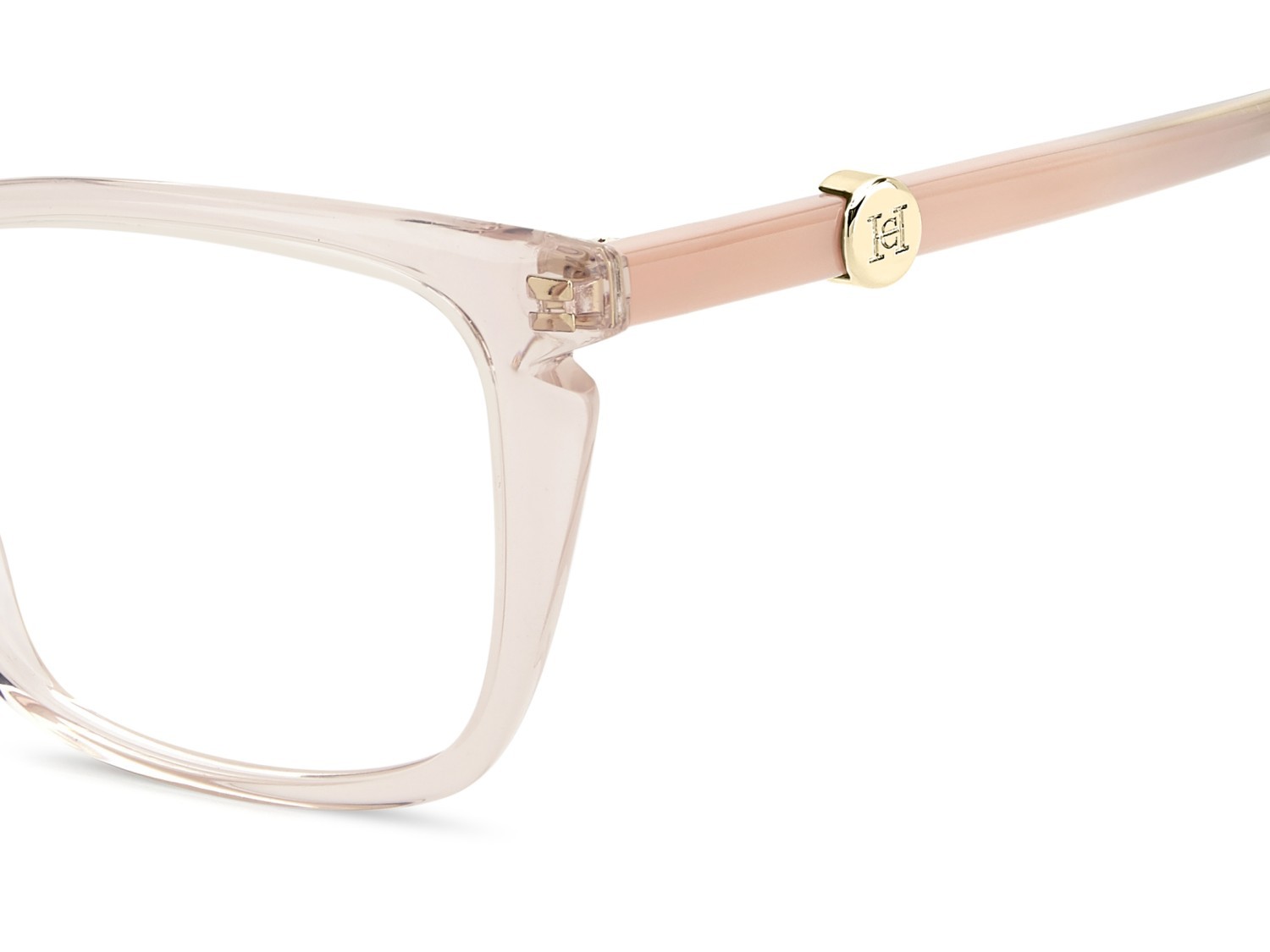 Occhiali da vista Carolina Herrera Her 0387 111839 FWM colore nude forma cat eye 