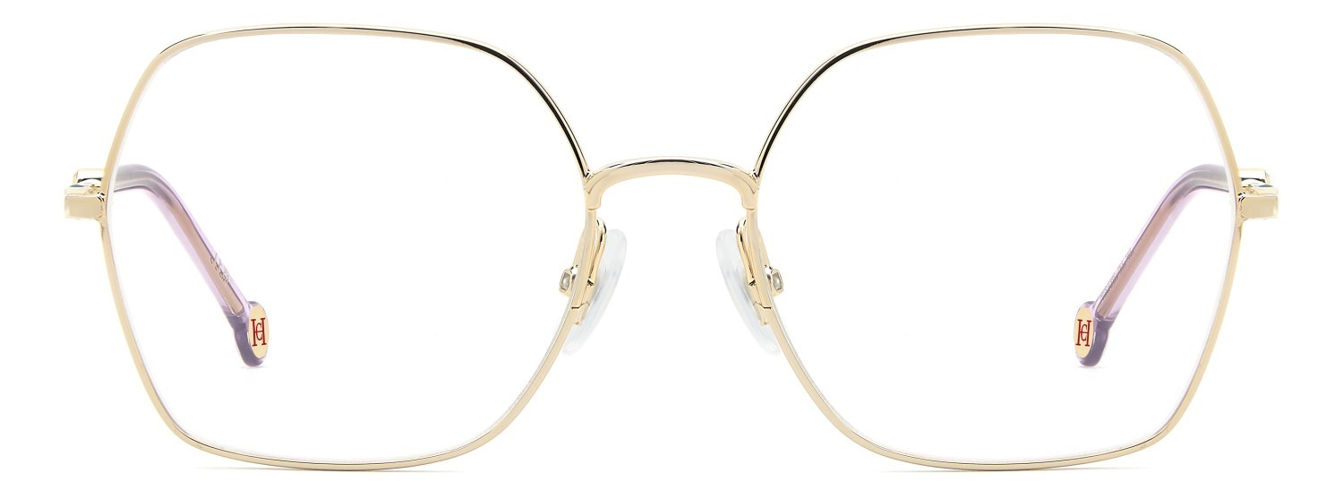 Occhiali da vista Carolina Herrera Her 0389 111840 J5G colore gold forma quadrato 