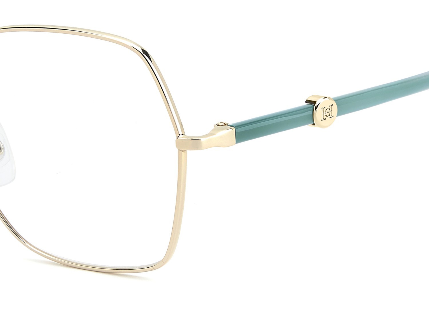 Occhiali da vista Carolina Herrera Her 0389 111840 J5G colore gold forma quadrato 