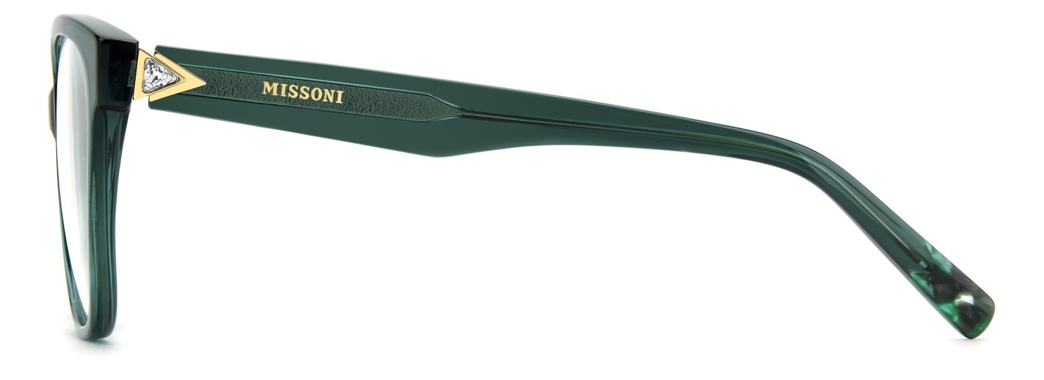 Occhiali da vista Missoni Mis 0279/G 111845 ZI9 colore teal forma cat eye 