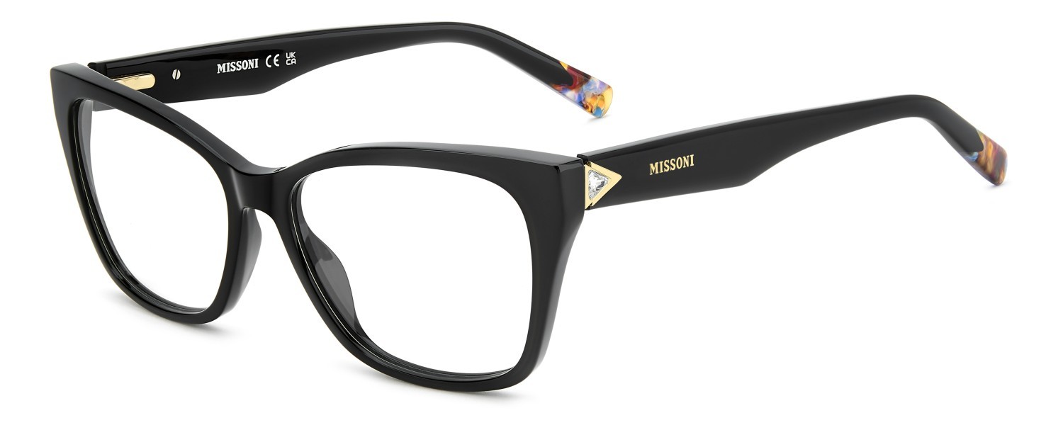 Brillen Missoni Mis 0280 111846 807 farbe black form cat-eye 