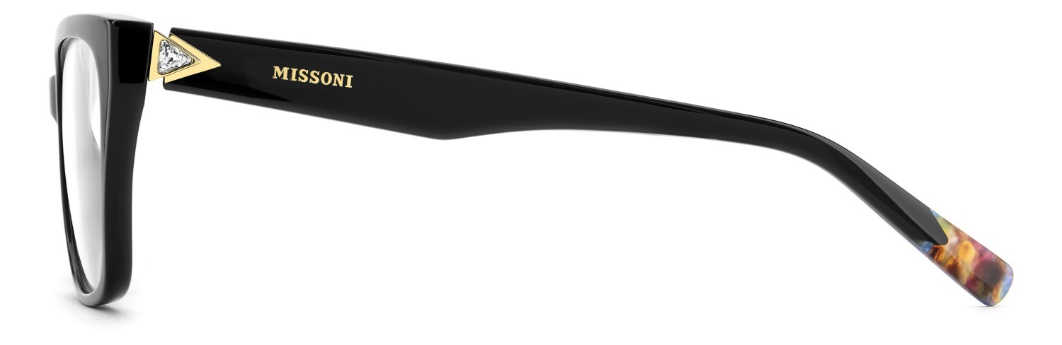 Brillen Missoni Mis 0280 111846 807 farbe black form cat-eye 
