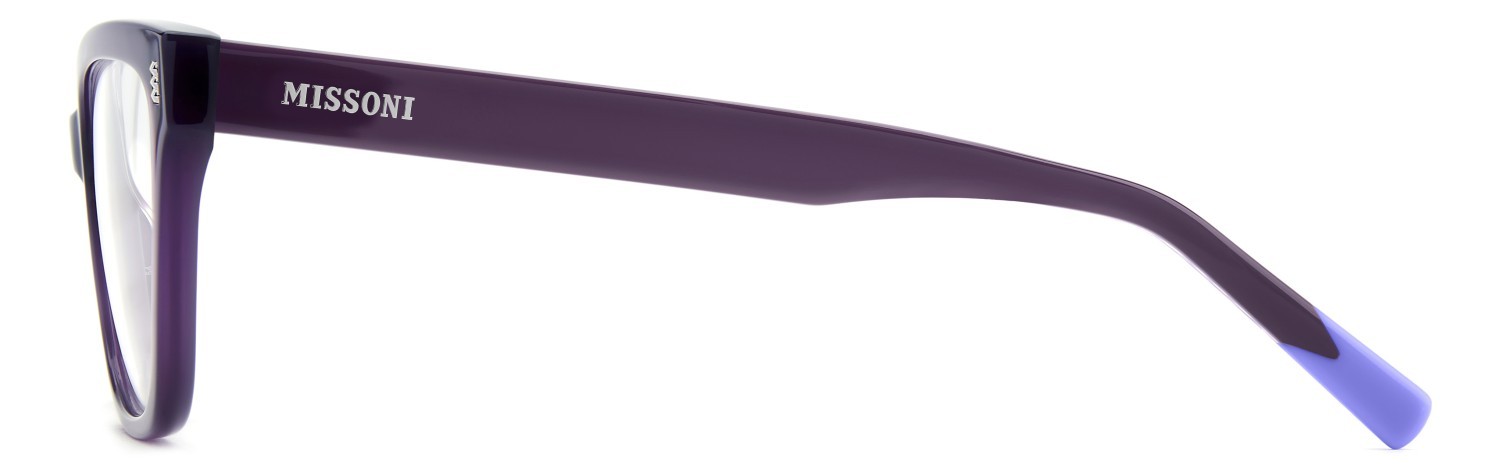 Occhiali da vista Missoni Mis 0282 111847 0T7 colore plum forma cat eye 