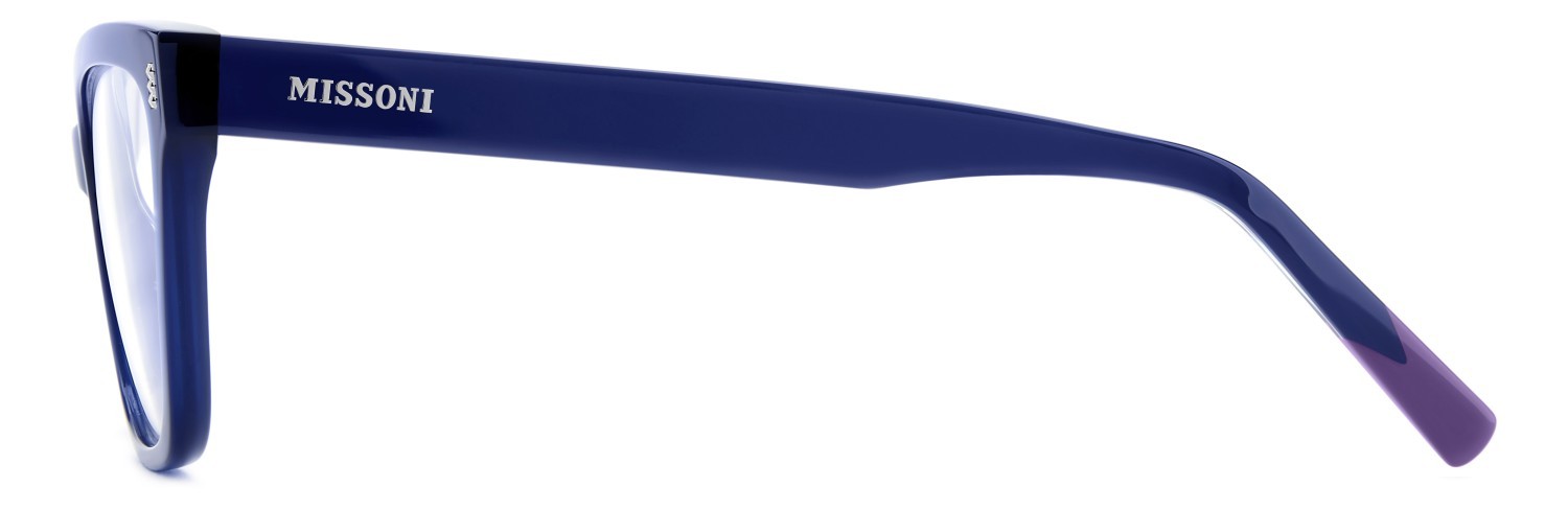 Occhiali da vista Missoni Mis 0282 111847 PJP colore blue forma cat eye 