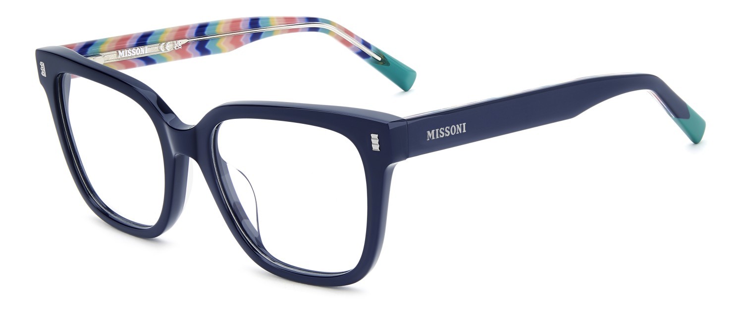 Occhiali da vista Missoni Mis 0283/G 111848 PJP colore blue forma quadrato 