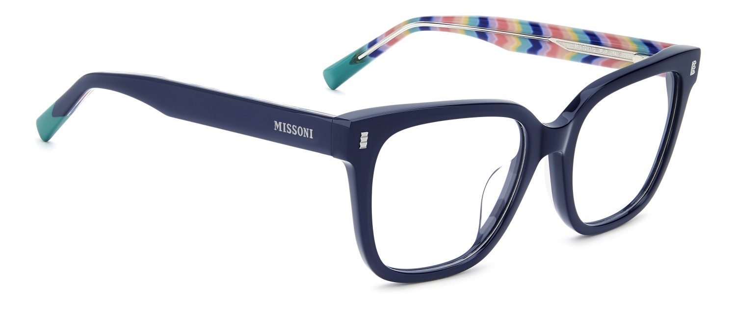 Occhiali da vista Missoni Mis 0283/G 111848 PJP colore blue forma quadrato 