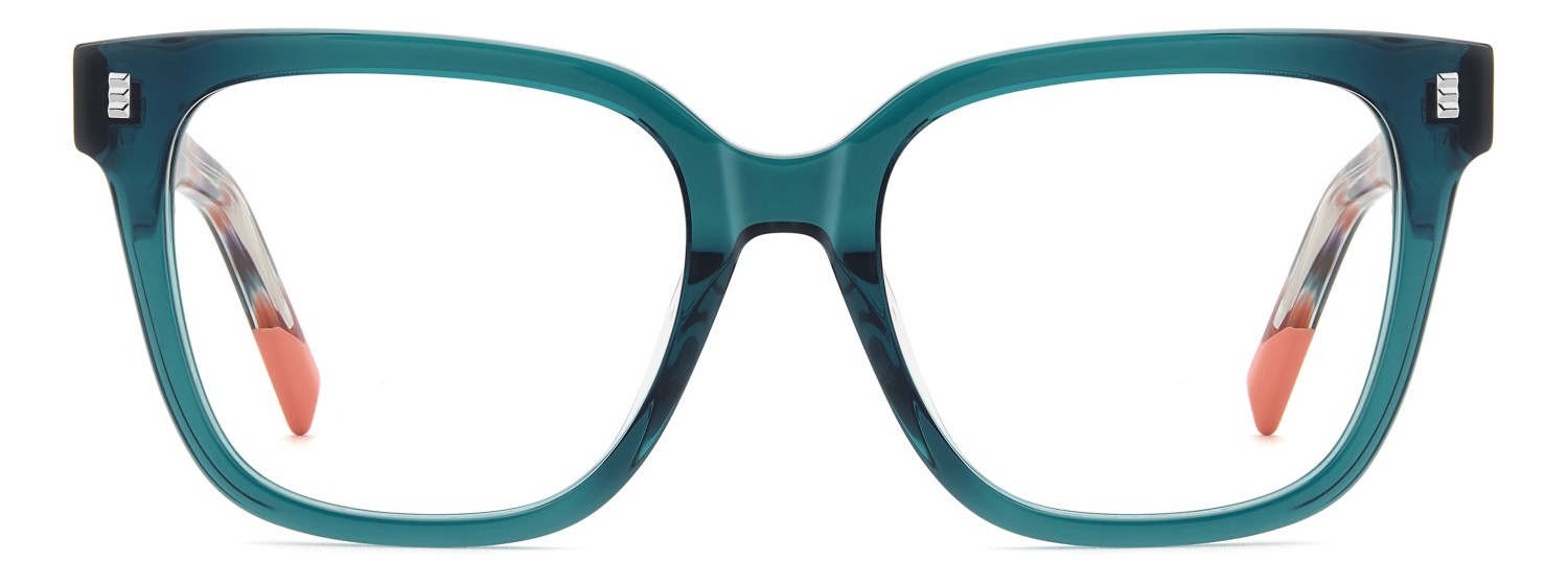 Occhiali da vista Missoni Mis 0283/G 111848 ZI9 colore teal forma quadrato 