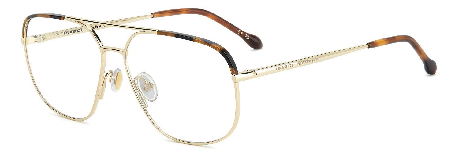 Occhiali da vista Isabel Marant Im 0262 111849 2IK colore havana gold forma aviator 