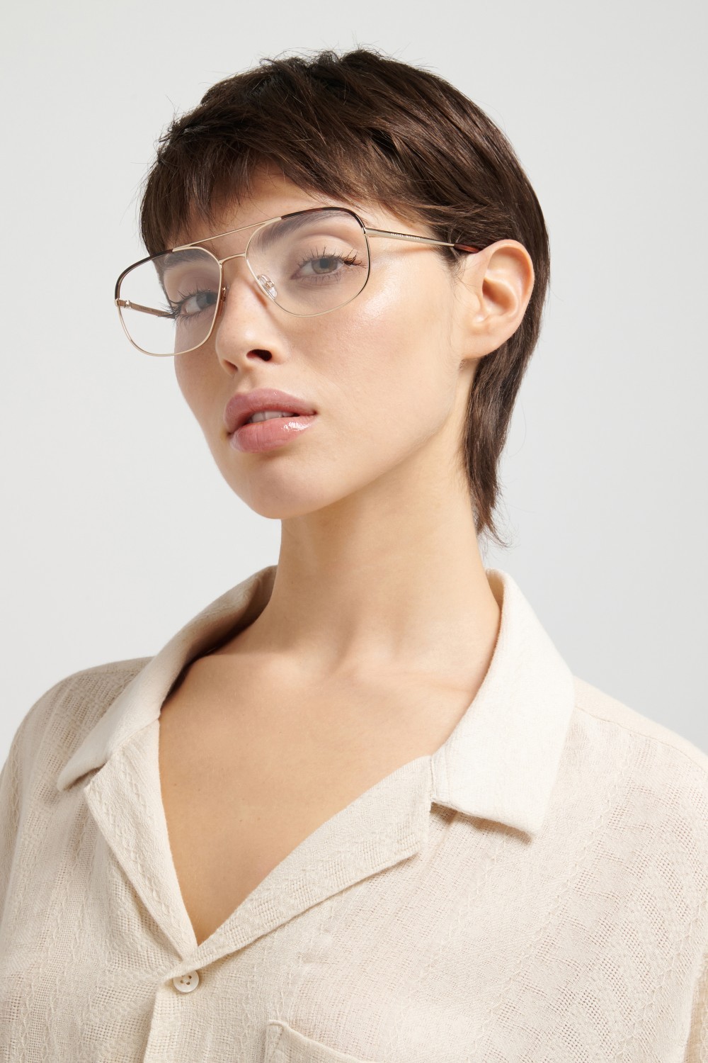 Occhiali da vista Isabel Marant Im 0262 111849 2IK colore havana gold forma aviator 