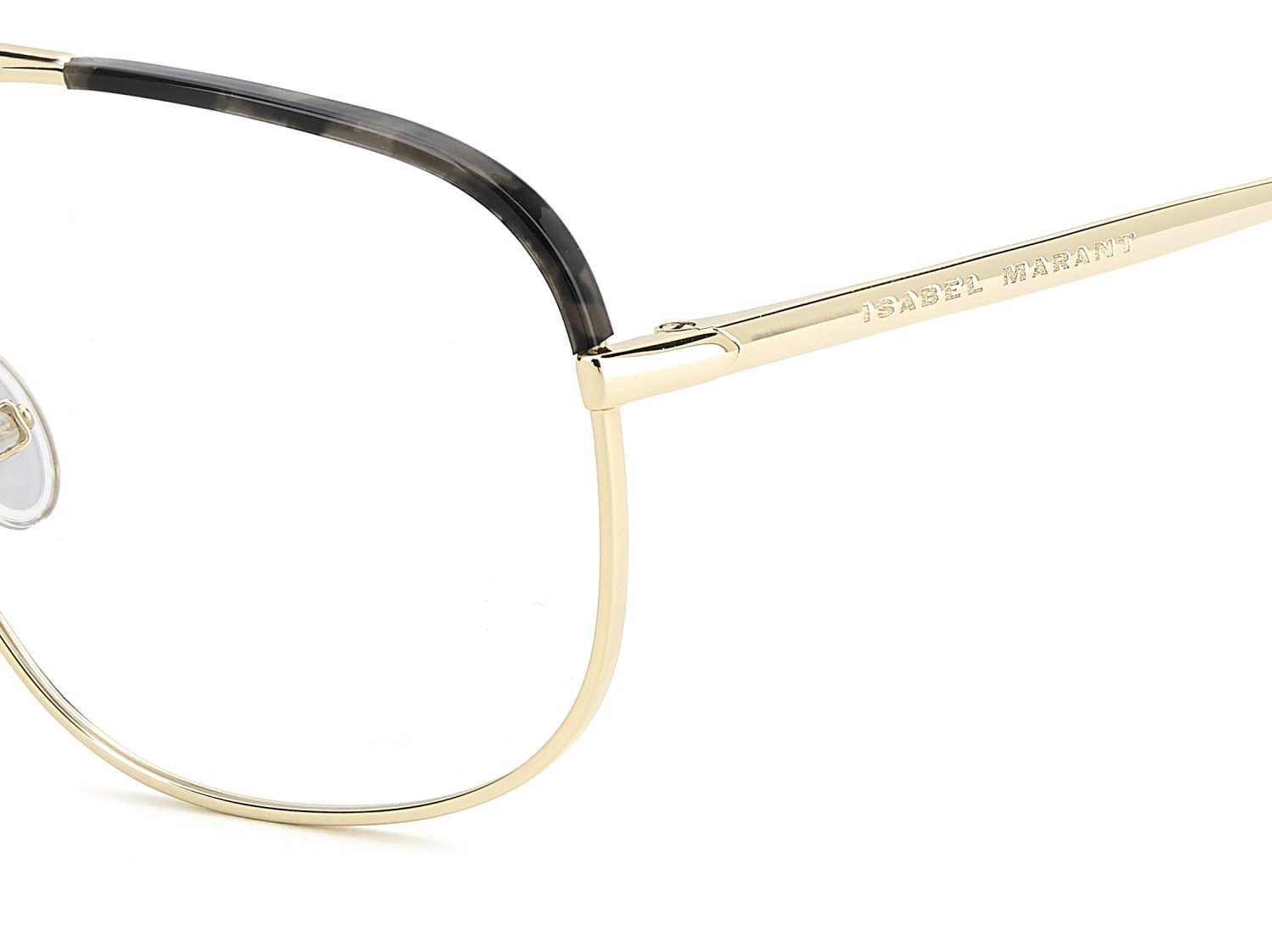 Eyeglasses Isabel Marant Im 0262 111849 83Q color grey havana gold shape aviator 