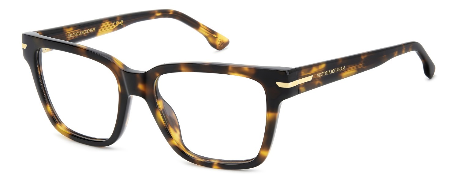 Occhiali da vista Victoria Beckham Vb 1010 111856 WR9 colore brown havana forma quadrato 