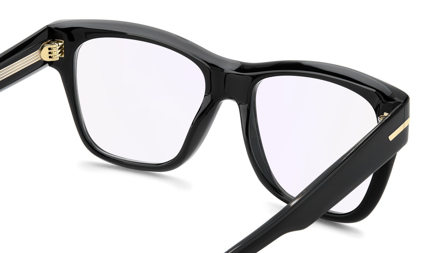Eyeglasses Victoria Beckham Vb 7013 111857 807 color black shape square lenses violet mirror