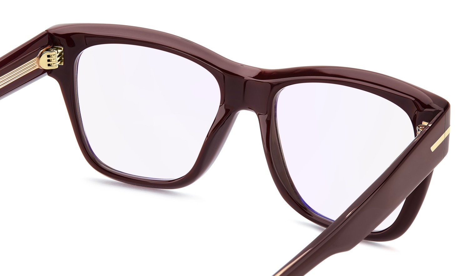Eyeglasses Victoria Beckham Vb 7013 111857 LHF color burgundy 2 shape square lenses violet mirror