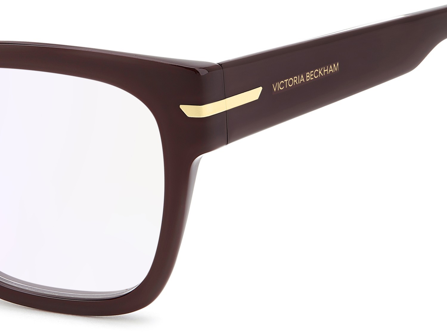 Eyeglasses Victoria Beckham Vb 7013 111857 LHF color burgundy 2 shape square lenses violet mirror