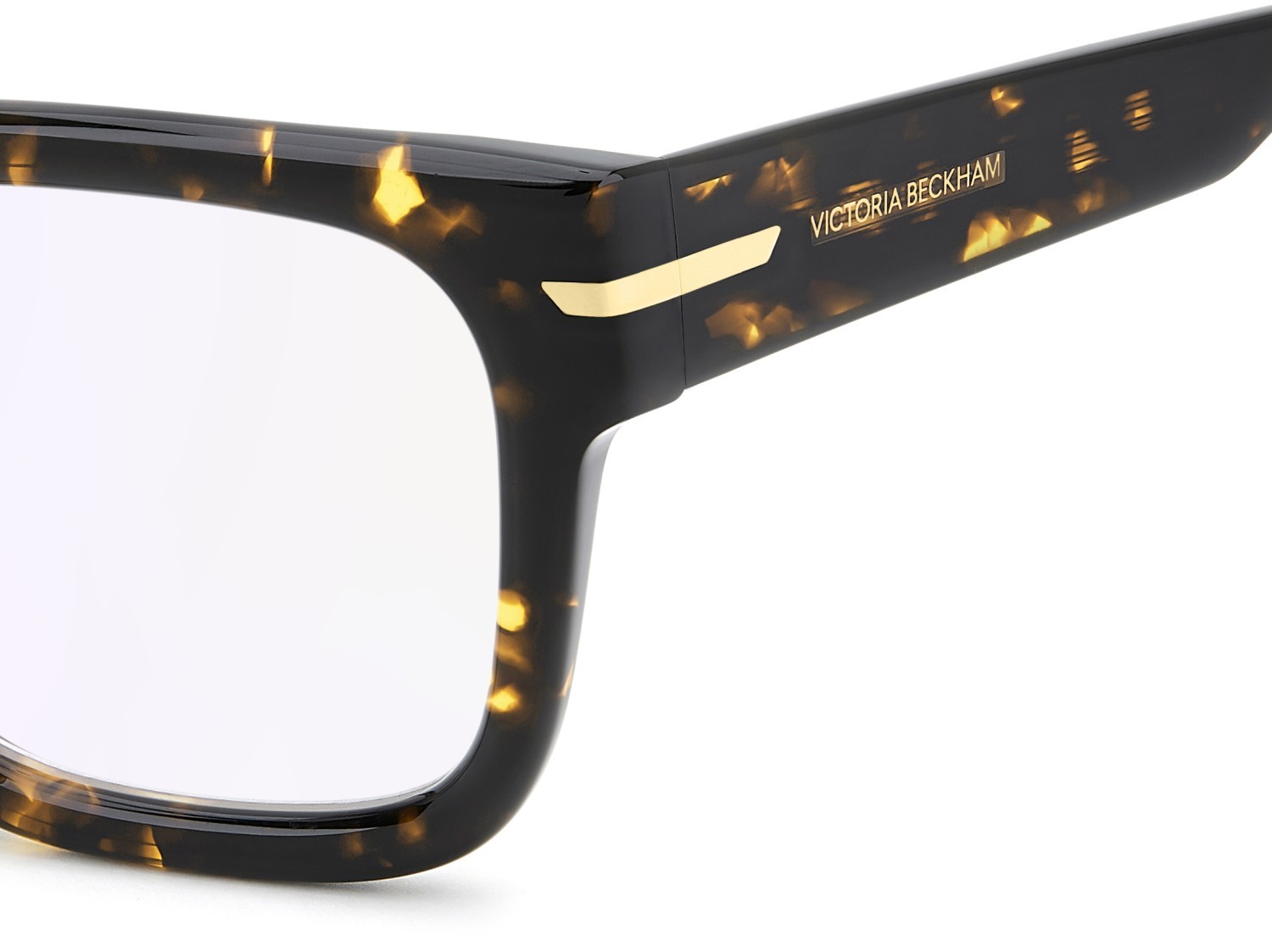 Eyeglasses Victoria Beckham Vb 7011 111858 086 color havana shape square lenses violet mirror