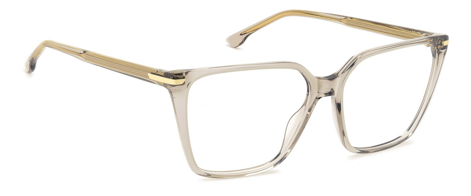 Eyeglasses Victoria Beckham Vb 1014 111860 10A color beige shape square 