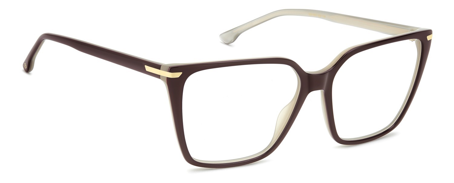 Occhiali da vista Victoria Beckham Vb 1014 111860 1S8 colore burgundy pearl beige forma quadrato 