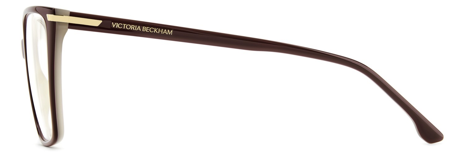 Occhiali da vista Victoria Beckham Vb 1014 111860 1S8 colore burgundy pearl beige forma quadrato 