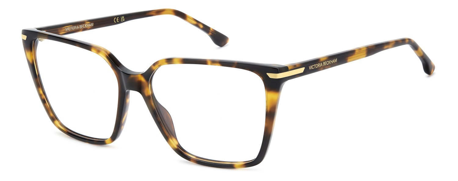 Occhiali da vista Victoria Beckham Vb 1014 111860 WR9 colore brown havana forma quadrato 