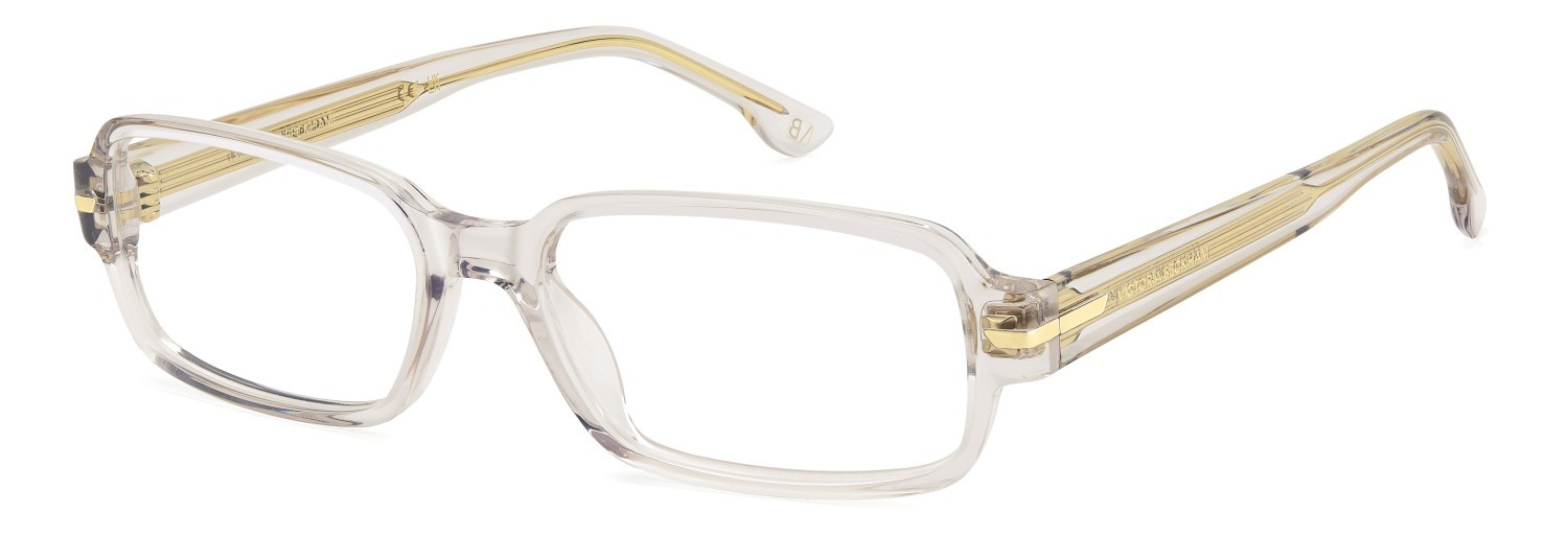 Eyeglasses Victoria Beckham Vb 1012 111861 2T3 color crystal beige shape rectangle 