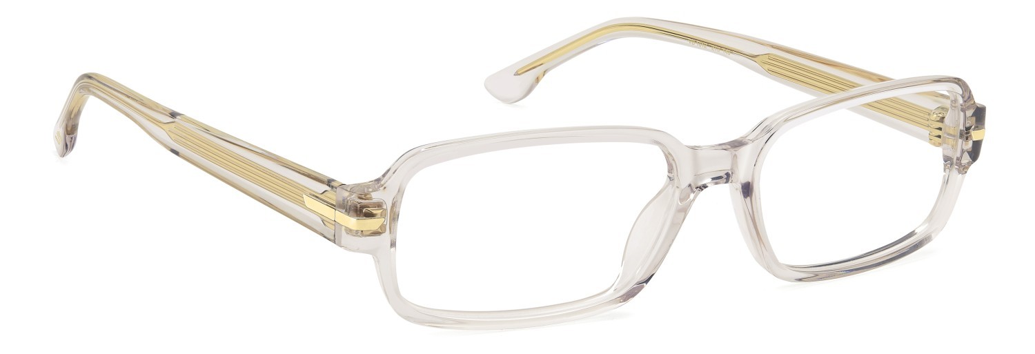 Eyeglasses Victoria Beckham Vb 1012 111861 2T3 color crystal beige shape rectangle 