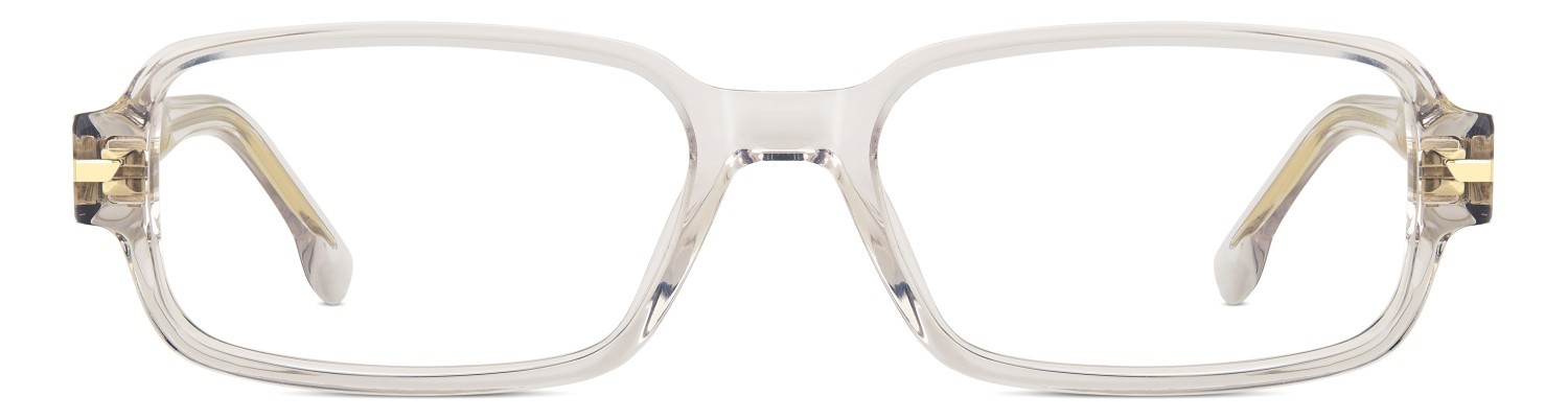 Eyeglasses Victoria Beckham Vb 1012 111861 2T3 color crystal beige shape rectangle 