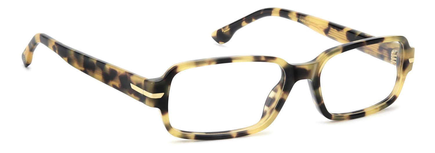 Eyeglasses Victoria Beckham Vb 1012 111861 EPZ color yellow havana shape rectangle 