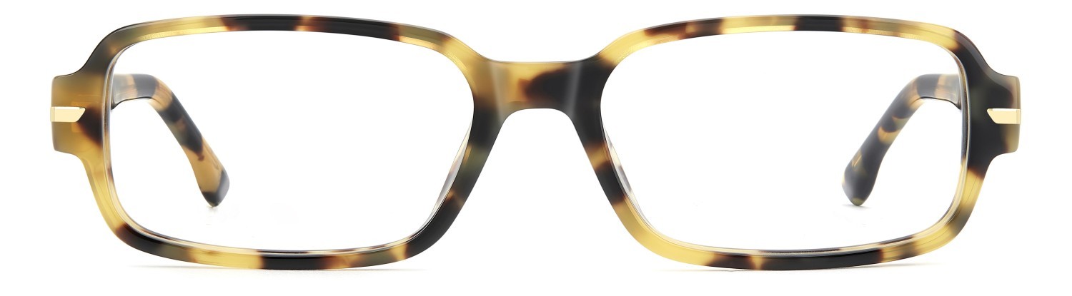 Eyeglasses Victoria Beckham Vb 1012 111861 EPZ color yellow havana shape rectangle 