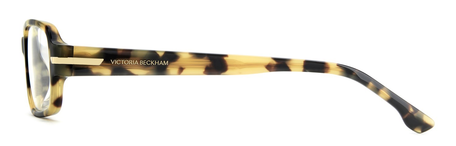 Eyeglasses Victoria Beckham Vb 1012 111861 EPZ color yellow havana shape rectangle 