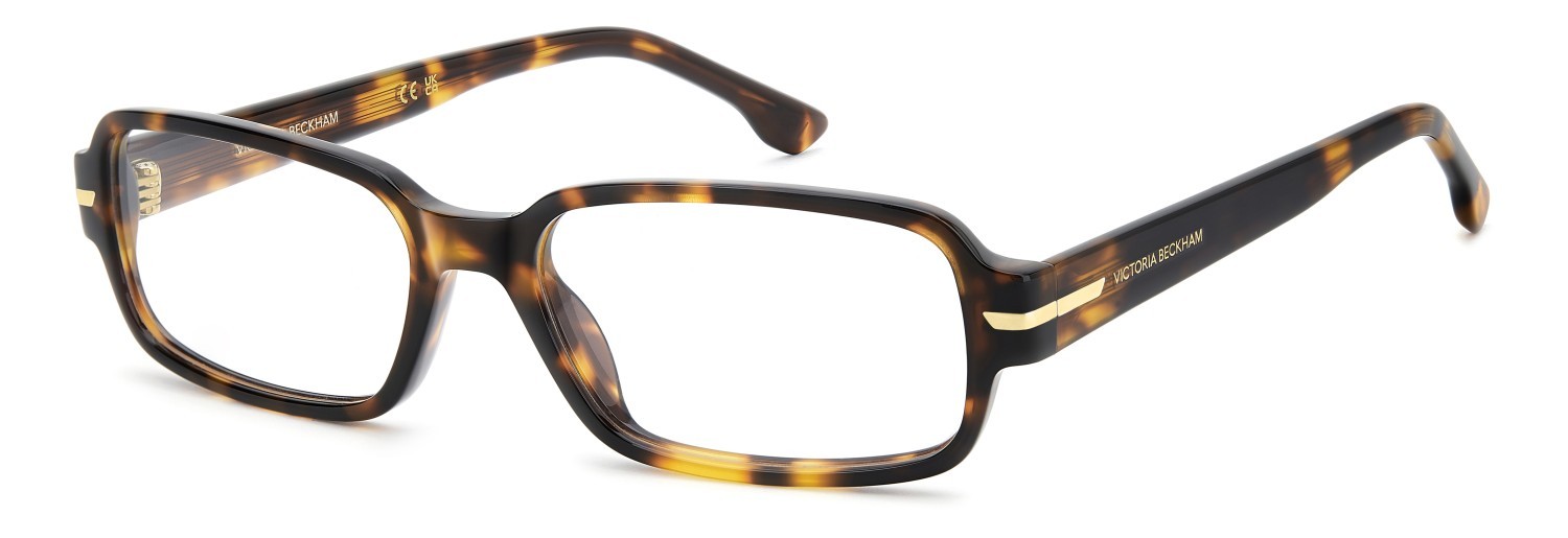Occhiali da vista Victoria Beckham Vb 1012 111861 WR9 colore brown havana forma rettangolare 