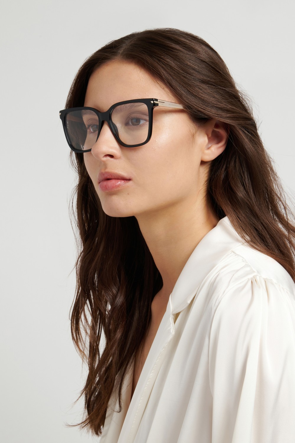 Eyeglasses Victoria Beckham Vb 1009 111863 2M2 color black gold shape square 