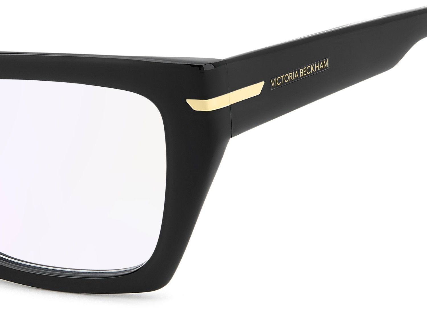 Eyeglasses Victoria Beckham Vb 7014 111864 807 color black shape butterfly lenses violet mirror