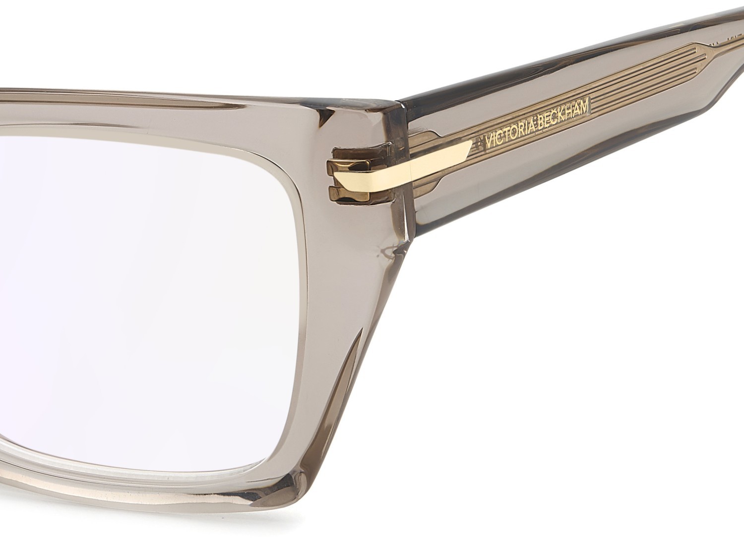 Occhiali da vista Victoria Beckham Vb 7014 111864 FWM colore nude forma farfalla lenti violet mirror