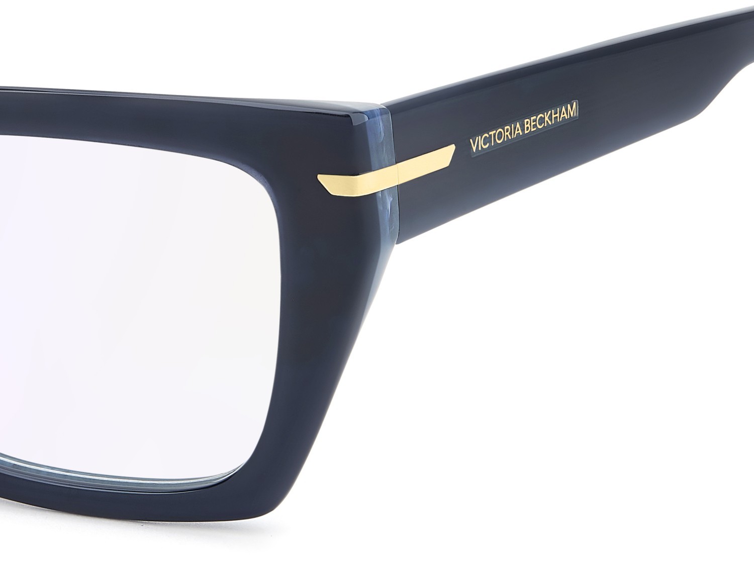 Occhiali da vista Victoria Beckham Vb 7014 111864 NUM colore marble blue forma farfalla lenti violet mirror