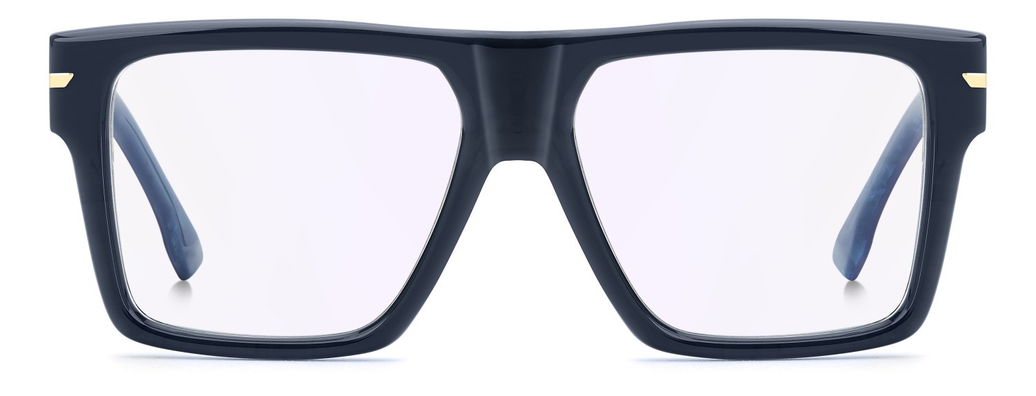 Eyeglasses Victoria Beckham Vb 7010 111865 NUM color marble blue shape rectangle lenses violet mirror