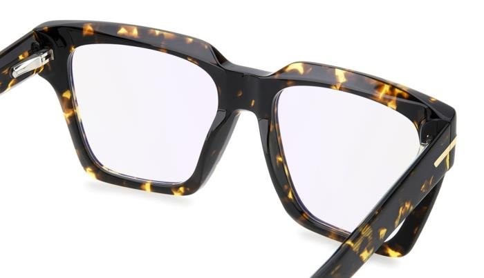 Eyeglasses Victoria Beckham Vb 7009/C 111866 086 color havana shape rectangle lenses green shaded polarized