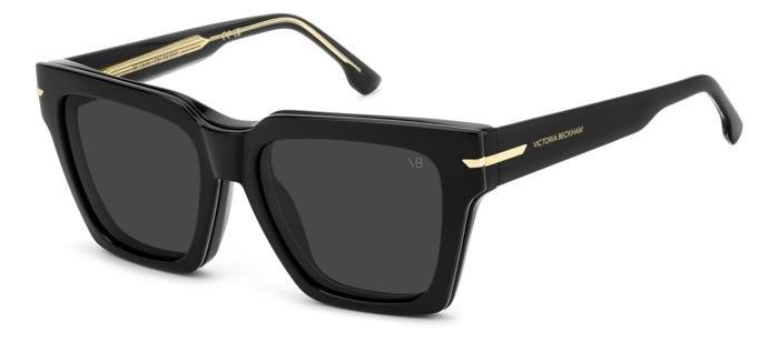Eyeglasses Victoria Beckham Vb 7009/C 111866 807 color black shape rectangle lenses grey polarized