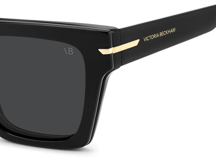 Eyeglasses Victoria Beckham Vb 7009/C 111866 807 color black shape rectangle lenses grey polarized