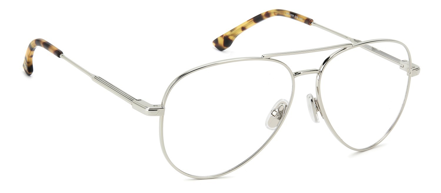 Eyeglasses Victoria Beckham Vb 1008 111867 010 color palladium shape aviator 