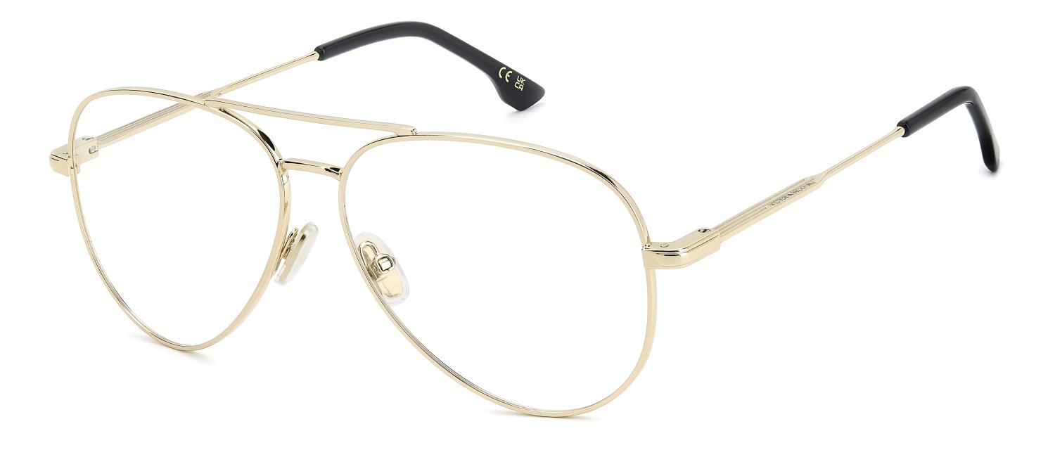 Eyeglasses Victoria Beckham Vb 1008 111867 J5G color gold shape aviator 