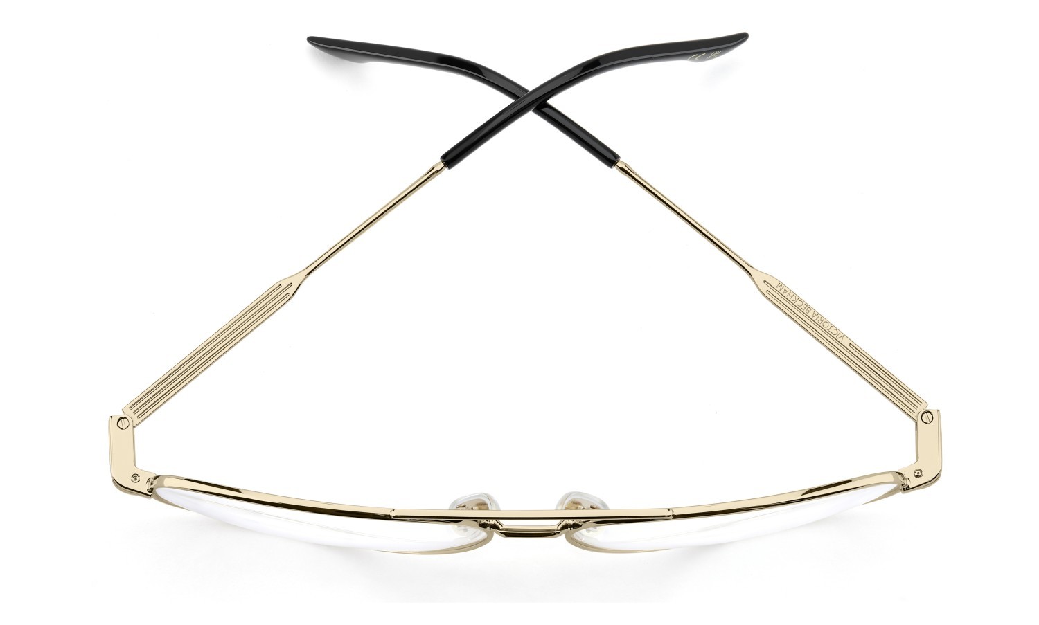 Eyeglasses Victoria Beckham Vb 1008 111867 J5G color gold shape aviator 